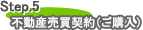 Step.5 不動産売買契約(ご購入)
